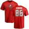 Bug Howard Name & Number T-Shirt - Red