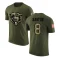 Cairo Santos Legend Salute to Service T-Shirt - Olive