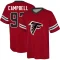 Calais Campbell Name & Number Game Day V-Neck T-Shirt - Red