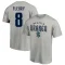 Cale Fleury Name & Number Lockup T-Shirt - Gray