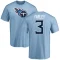 Caleb Farley Name & Number T-Shirt - Light Blue