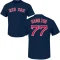 Caleb Hamilton Name & Number T-Shirt - Navy