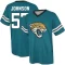 Caleb Johnson Name & Number Game Day V-Neck T-Shirt - Teal