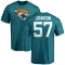 Caleb Johnson Name & Number T-Shirt - Teal