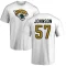 Caleb Johnson Name & Number T-Shirt - White