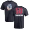 Caleb Swanigan Name and Number Banner Wave T-Shirt - Navy