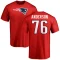 Calvin Anderson Name & Number T-Shirt - Red