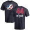 Calvin de Haan Name and Number Banner Wave T-Shirt - Navy