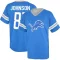 Calvin Johnson Los Name & Number Game Day V-Neck T-Shirt - Blue