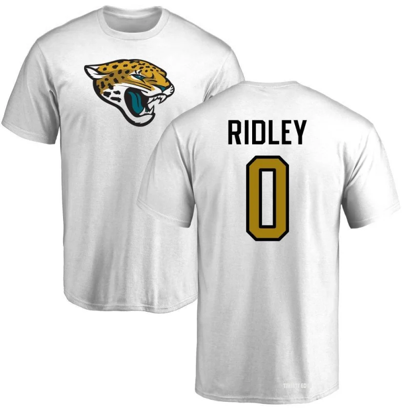 Calvin Ridley Name & Number T-Shirt - White - Tshirtsedge