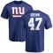 Cam Brown Name & Number T-Shirt - Royal