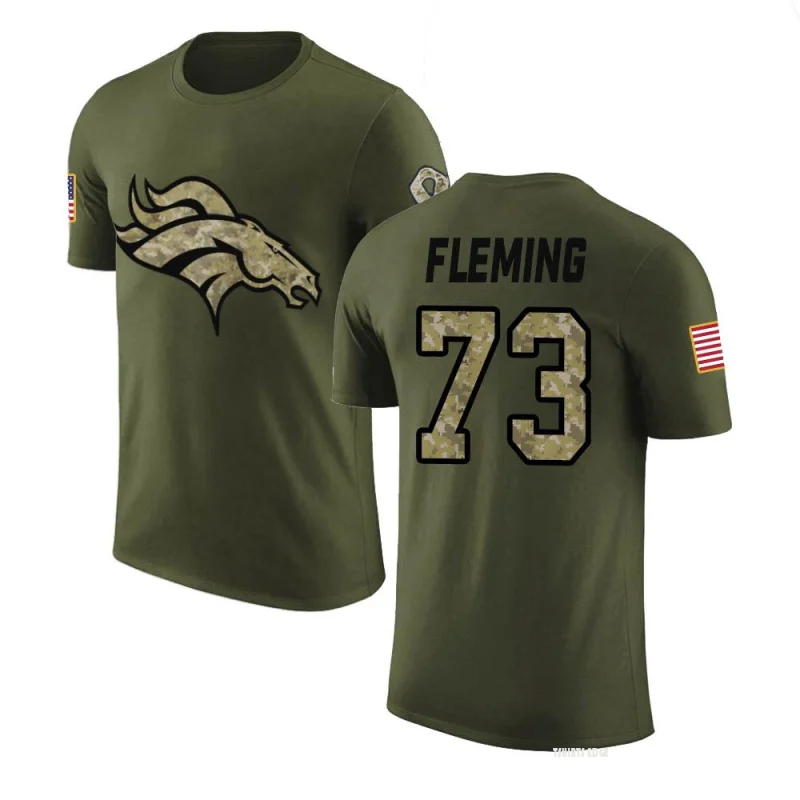 Cam Fleming Legend Salute to Service T-Shirt - Olive - Tshirtsedge