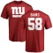 Carl Banks Name & Number T-Shirt - Red