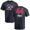 Carlos Perez Name and Number Banner Wave T-Shirt - Navy