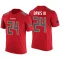 Carlton Davis III Legend Color Rush T-Shirt - Red