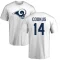 Case Cookus Name & Number T-Shirt - White