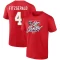 Casey Fitzgerald 2023 Eastern Conference Champions Home Ice T-Shirt - Red