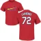 Casey Lawrence Name & Number T-Shirt - Red