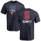 Casey Schmitt Name and Number Banner Wave T-Shirt - Navy