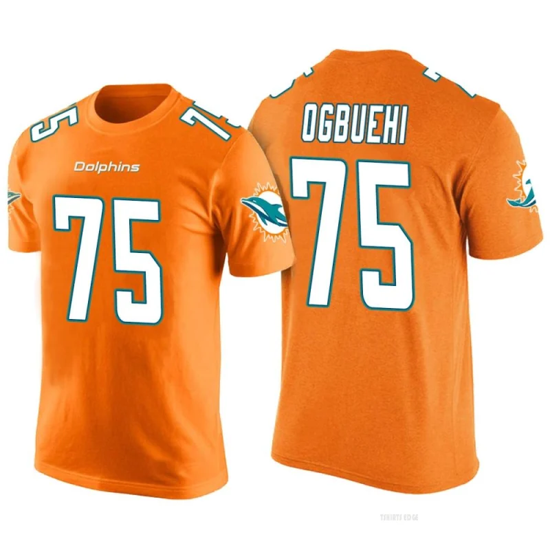 Cedric Ogbuehi Legend Color Rush T-Shirt - Orange - Tshirtsedge