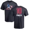 Chad Pinder Name and Number Banner Wave T-Shirt - Navy