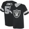 Chandler Jones Name & Number Game Day V-Neck T-Shirt - Black