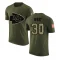 Charcandrick West Legend Salute to Service T-Shirt - Olive