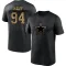 Charles Haley 2020 Salute To Service Performance T-Shirt - Black