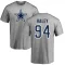 Charles Haley Name & Number T-shirt - Gray