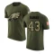 Charleston Rambo Legend Salute to Service T-Shirt - Olive