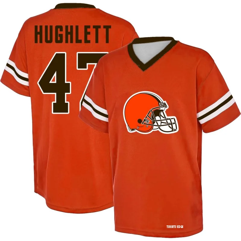 Charley Hughlett Name & Number T-Shirt - Ash - Tshirtsedge