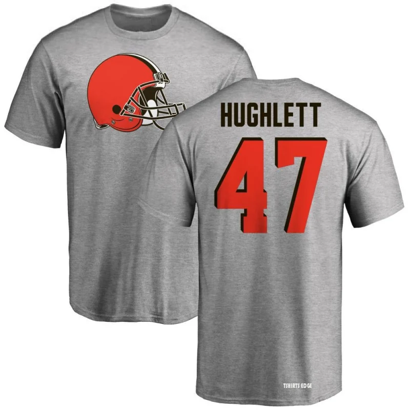 Charley Hughlett Name & Number T-Shirt - Ash - Tshirtsedge