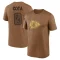 Chase Cota Legend 2023 Salute To Service Performance T-Shirt - Brown