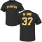 Chase De Jong Name & Number T-Shirt - Black