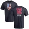 Chase Estep Name and Number Banner Wave T-Shirt - Navy