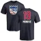 Chima Moneke Name and Number Banner Wave T-Shirt - Navy