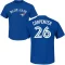 Chris Carpenter Name & Number T-Shirt - Royal