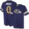 Chris Moore Name & Number Game Day V-Neck T-Shirt - Purple