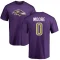 Chris Moore Name & Number T-Shirt - Purple