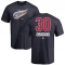 Chris Osgood Name and Number Banner Wave T-Shirt - Navy