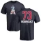 Chris Rodriguez Name and Number Banner Wave T-Shirt - Navy