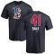 Chris Sale Name and Number Banner Wave T-Shirt - Navy