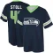 Chris Stoll Name & Number Game Day V-Neck T-Shirt - Navy