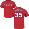 Chris Stratton Name & Number T-Shirt - Red