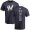 Christian Yelich Backer T-Shirt - Navy