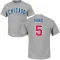 Christopher Morel Name & Number T-Shirt - Gray