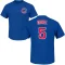 Christopher Morel Name & Number T-Shirt - Royal