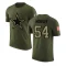 Chuck Howley Legend Salute to Service T-Shirt - Olive