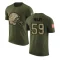 Chuck Wiley Legend Salute to Service T-Shirt - Olive