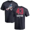 Cito Gaston Name and Number Banner Wave T-Shirt - Navy